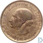 Notgeld Westfalen, 10.000 Mark 1923, Minister von Stein, Jäger N20a