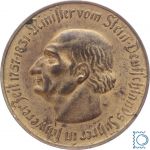 Notgeld Westfalen, 5 Millionen Mark 1923, Minister von Stein, Jäger N22