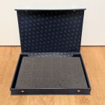 Leuchtturm Münzkassette Blau mit 2 Tableaus - Platz für bis zu 6 Münztableaus