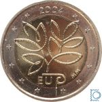 Finnland 2 Euro 2004 - EU Erweiterung - UNC Bankfrisch aus Rolle