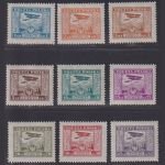 POLEN 1925 - Michel Nr. 224-232 postfrisch - Flugpost