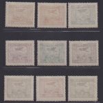 POLEN 1925 - Michel Nr. 224-232 postfrisch - Flugpost