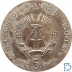 DDR 5 Mark 1972 - Johannes Brahms - stempelglanz - J.1540