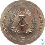 DDR 5 Mark 1975 - Thomas Mann - stempelglanz - J.1556