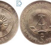 DDR 5 Mark 1971 - Johannes Kepler - stempelglanz - J.1534