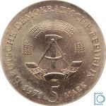 DDR 5 Mark 1971 - Johannes Kepler - stempelglanz - J.1534