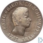 DDR 10 Mark 1966 - Karl Friedrich Schinkel - stempelglanz - J.1517