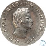 DDR 10 Mark 1966 - Karl Friedrich Schinkel - stempelglanz - J.1517