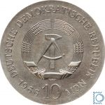 DDR 10 Mark 1966 - Karl Friedrich Schinkel - stempelglanz - J.1517