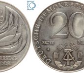 DDR 20 Mark 1979 - MOTIVPROBE 30 Jahre DDR - stempelglanz - J.1573P2