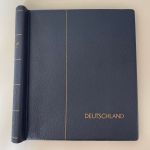 Leuchtturm Klemmbinder Blau unwattiert "Deutschland Bundesrepublik Berlin"