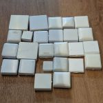 Münzen Medallien Etui Lot | Verschiedene Größen | weiß