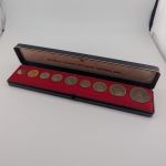 SCHWEIZ Helvetia Kursmünzensatz KMS PP in Hartplastik => 1974-1995 Aussuchen!