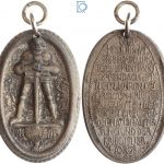 Medaille Offenbach 1915 zur Erinnerung an die Benagelung des Eisernen Mannes