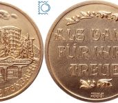 Medaille Kurhotel Traube Tonbach | ALS DANK FÜR IHRE TREUE