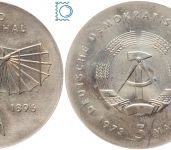 DDR 5 Mark 1973 - Otto Lilienthal - stempelglanz - J.1546