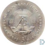 DDR 5 Mark 1973 - Otto Lilienthal - stempelglanz - J.1546