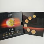 LITAUEN Euro KMS 2003 - Monetos 8,80 Litai - Original OVP Folder
