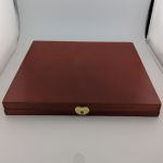 Münzkassette für 15 x 2 verkapselte € EURO - LEER - blau