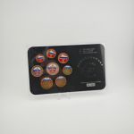 SLOWAKEI Kursmünzensatz KMS 2009 – mit Farbaufdruck / Farbmünzen – st unc