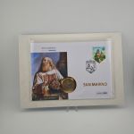 San Marino 2 Euro Numisbrief 2017 Heiliger Marinus im Sammlerbrief mit Umschlag