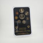 SCHWEIZ Helvetia Kursmünzensatz KMS 1981 st - in Hartplastik