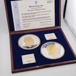 2x Kaiserreich JUMBO Repliken Münze XL Kaiser Wilhelm von Preussen