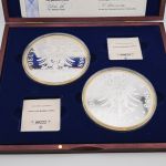 2x Kaiserreich JUMBO Repliken Münze XL Kaiser Wilhelm von Preussen