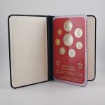 SCHWEIZ Helvetia 1981 Kursmünzensatz KMS PP – in Hartplastik