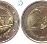 Vatikan 2 Euro 2006 Gedenkmünze - Schweizer Garde - stempelglanz lose