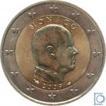 2 Euro Kursmünze Monaco 2009 | Prince Albert II | stempelglanz