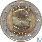 2 Euro Kursmünze Monaco 2012 | Prince Albert II | stempelglanz