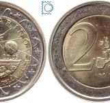San Marino 2 Euro 2005 - Galileo Galilei - Internationales Jahr der Physik