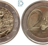 San Marino 2 Euro 2006 - Christoforo Colombo Kolumbus - stempelglanz