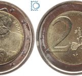 San Marino 2 Euro 2007 - Giuseppe Garibaldi - stempelglanz