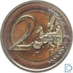San Marino 2 Euro 2008 - Dialog Europa - stempelglanz