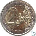 San Marino 2 Euro 2009 - Kreativität und Innovation - stempelglanz