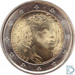 San Marino 2 Euro 2010 - Sandro BOTTICELLI - stempelglanz