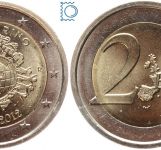 San Marino 2 Euro 2012 - 10 Jahre Euro Bargeld - stempelglanz