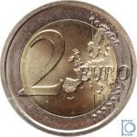 San Marino 2 Euro 2012 - 10 Jahre Euro Bargeld - stempelglanz