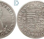 RDR Habsburg, Tirol 1 Taler Hall, Erzherzog Ferdinand II. (1564-1595)
