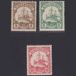 Deutsch Kolonien Kiautschou - MiNr. 5-7 postfrisch