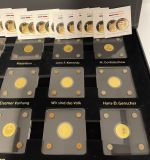 12 Goldmünzen je 1/500 Oz Gold 999 - 30 Jahre Mauerfall - Sammlung komplett