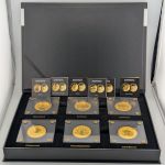 Münzbox Bullion Coins of the World 999 Fine Gold 1/200 Oz Münzbox