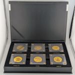Münzbox Bullion Coins of the World 999 Fine Gold 1/200 Oz Münzbox