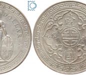 Grossbritannien Hongkong British Trade Dollar - 1 Dollar 1908 B - Bombay mint