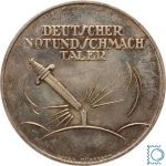 Medaille | Not- und Schmachtaler | Schwarze Schmach und Kulturschande am Rhein