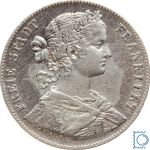 Freie Stadt Frankfurt - Vereinsthaler - Taler 1860 - Frauenkopf - Silber