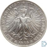 Freie Stadt Frankfurt - Vereinsthaler - Taler 1860 - Frauenkopf - Silber
