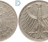 5 Deutsche Mark 1958 J - Silberadler 1951-1974 - Jaeger 387